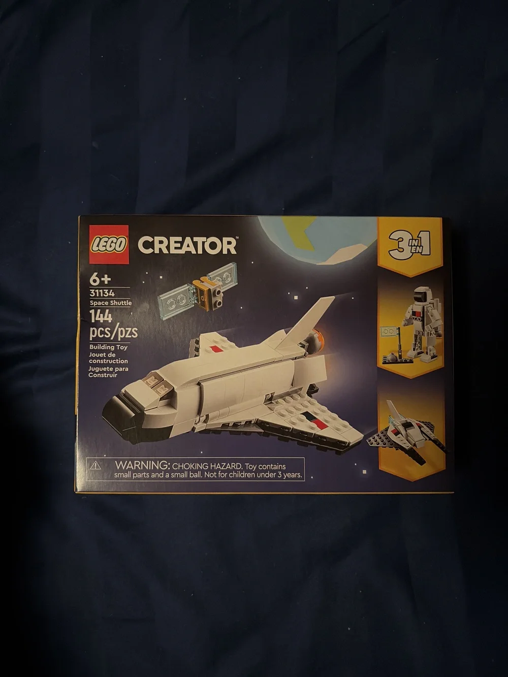 LEGO Creator 3 in 1 Space Shuttle 31134 - New Unopened Set
